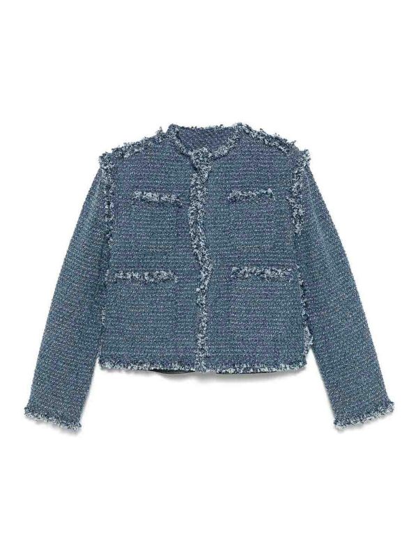 Sacai Veste En Jean - Délavé