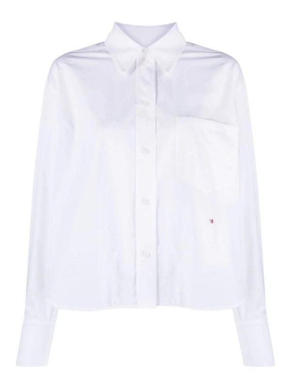 Victoria Beckham Chemise - Blanc