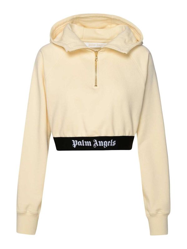 Palm Angels Sweat-Shirts - Crème