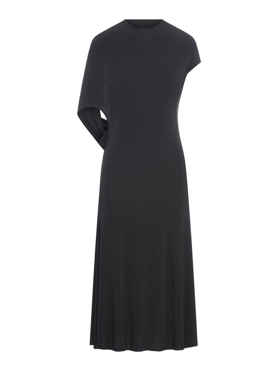 Jacquemus Robe Au Genou - Noir