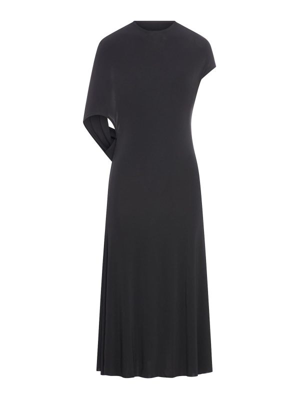 Jacquemus Robe Au Genou - Noir