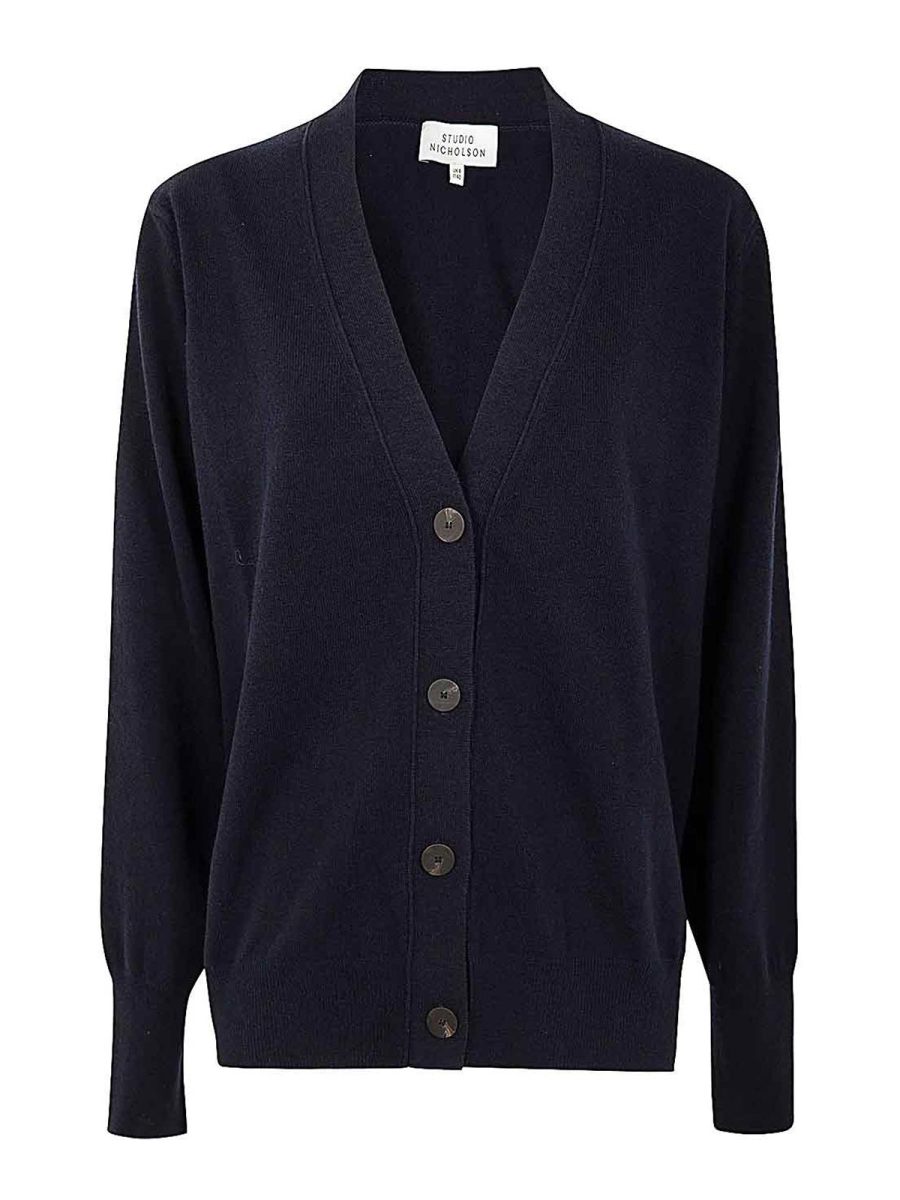 Studio Nicholson Cardigan - Bleu