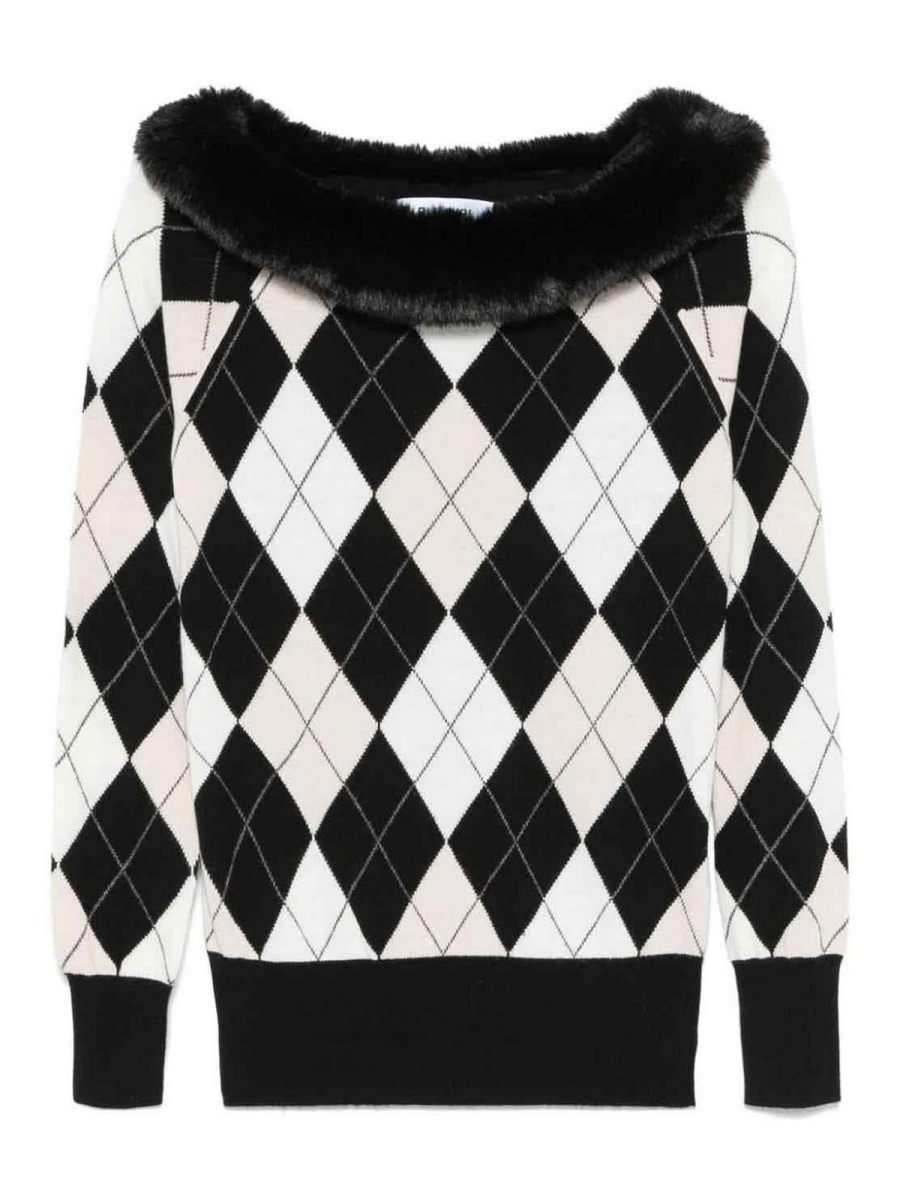 Blugirl Pull Col Rond - Noir