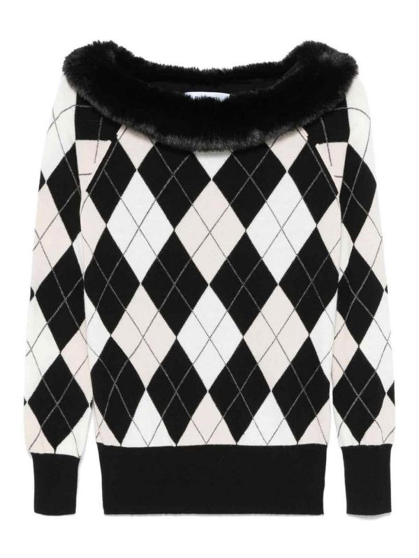 Blugirl Pull Col Rond - Noir