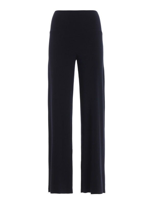 Norma Kamali Pantalons Décontractés - Bleu Foncé