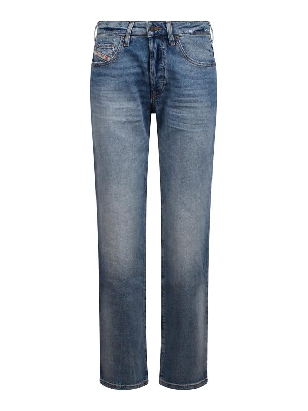 Diesel Jean Droit - Bleu