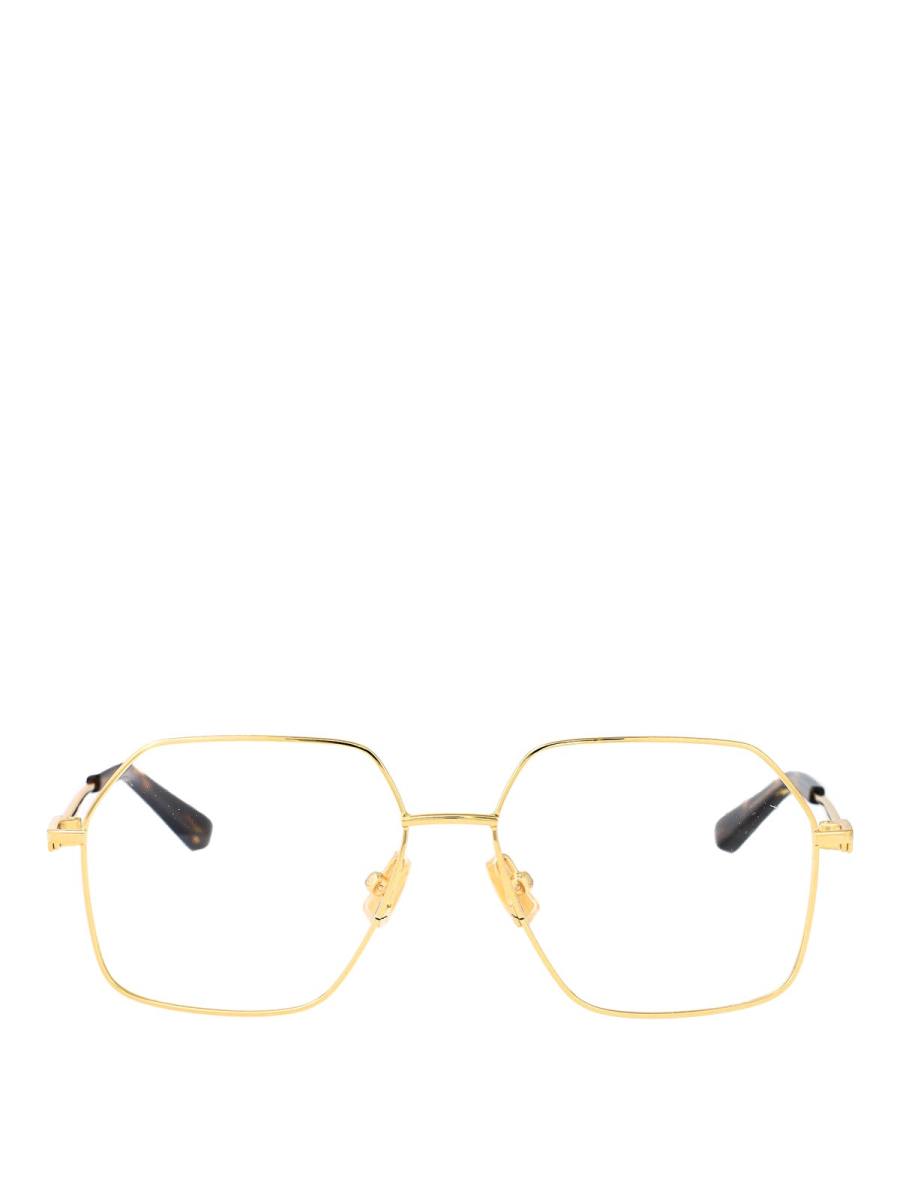 Bottega Veneta Lunettes De Soleil - Or