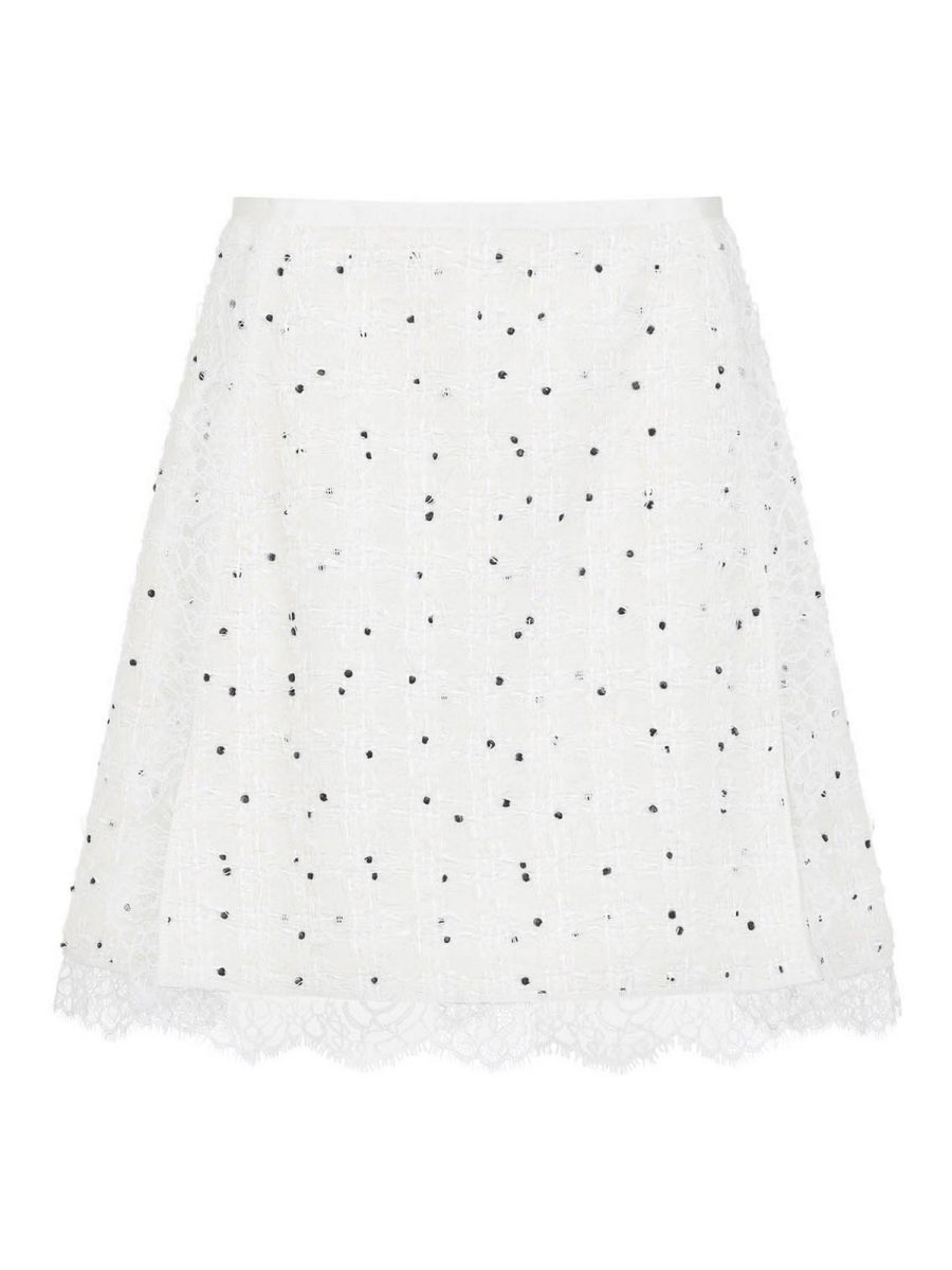 Giambattista Valli Mini Jupe - Blanc