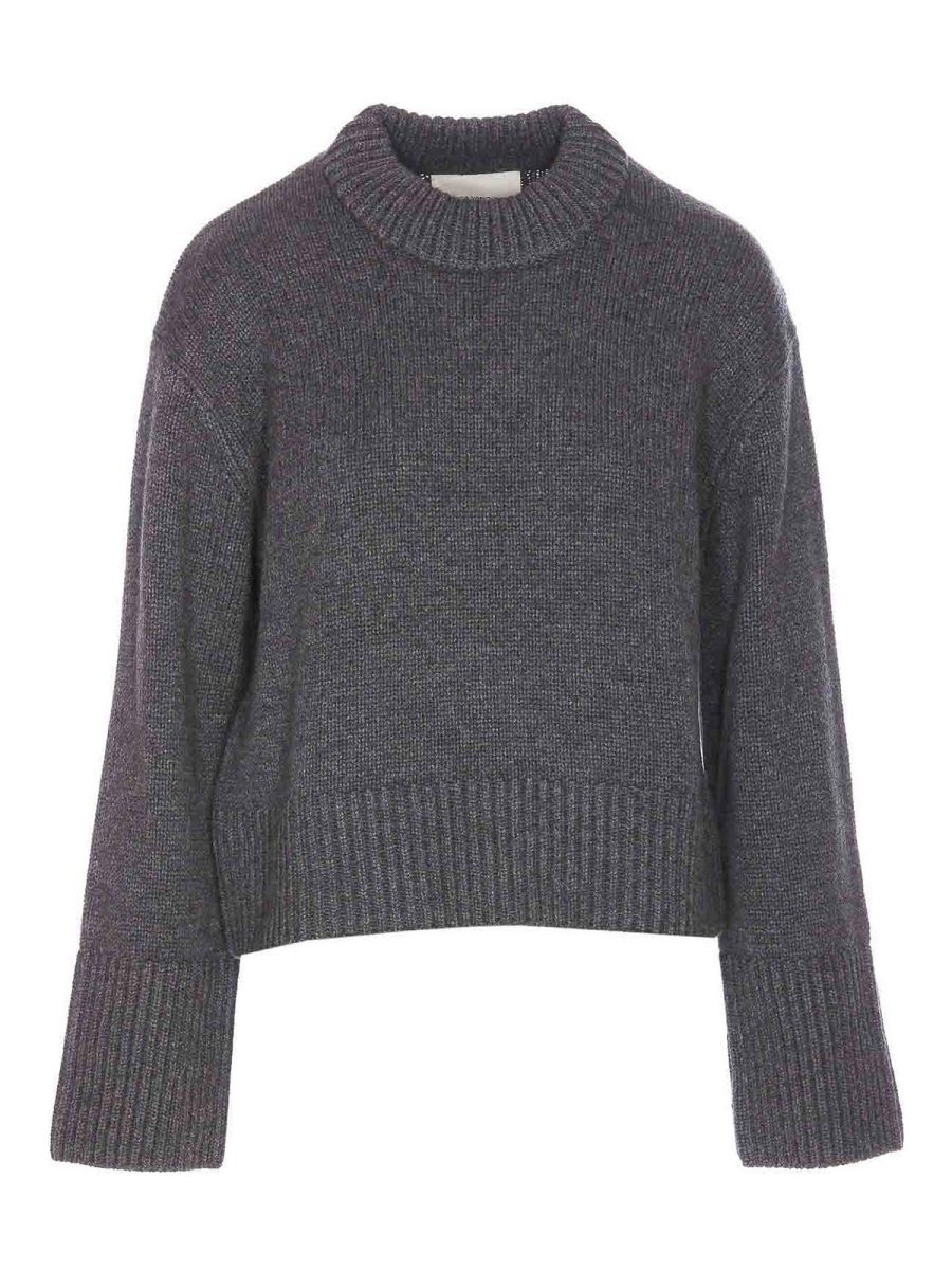 Lisa Yang Pull Col Rond - Gris