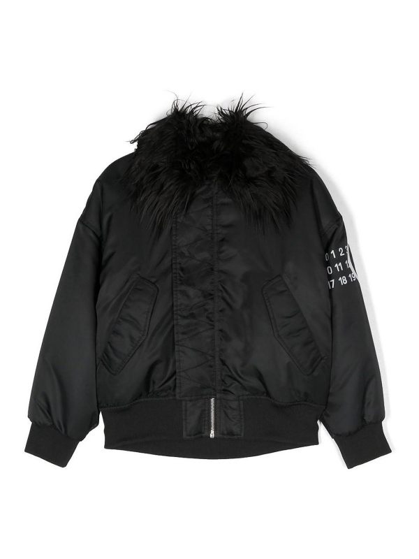 MM6 Maison Margiela Veste Casual - Noir