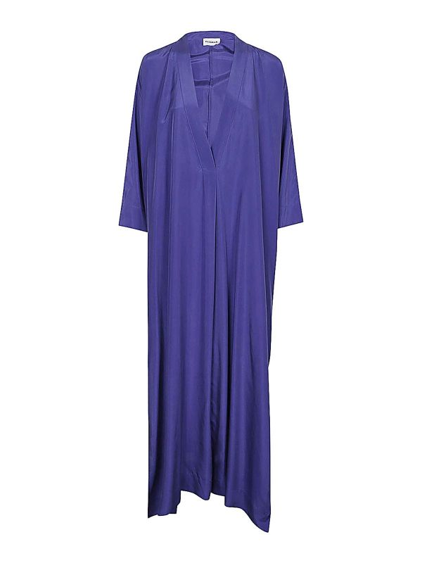 P. A.R. O.S. H. Robe Au Genou - Bleu