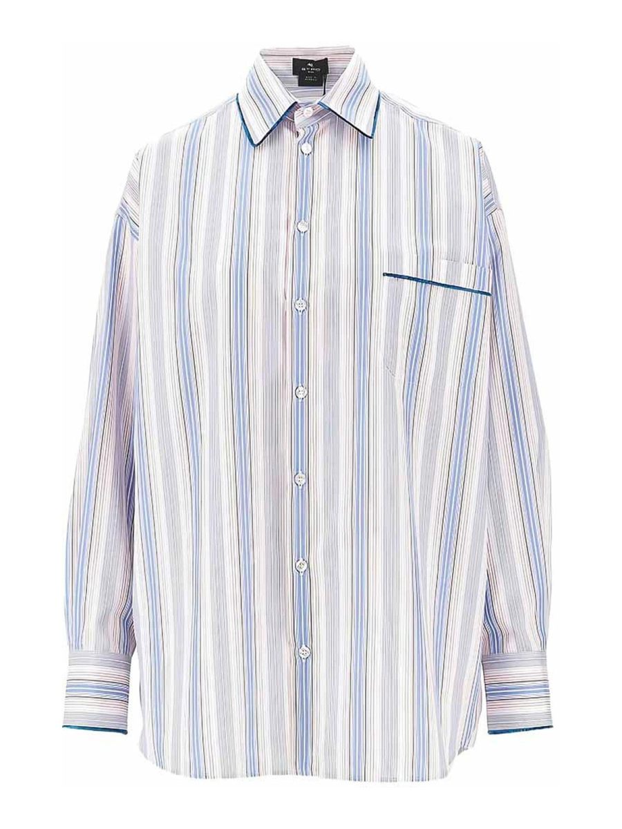 Etro Chemise - Bleu