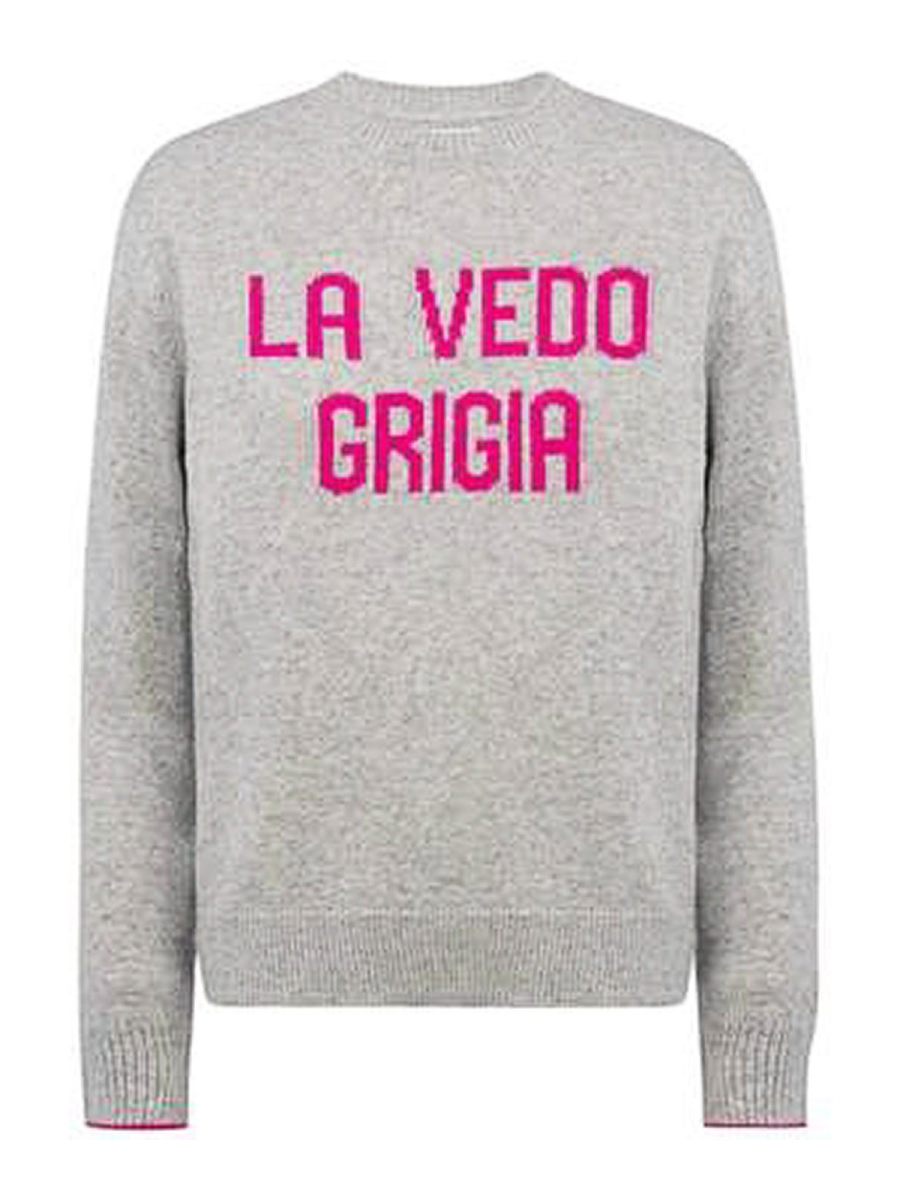 Mc2 Saint Barth Pull Col Rond - Gris