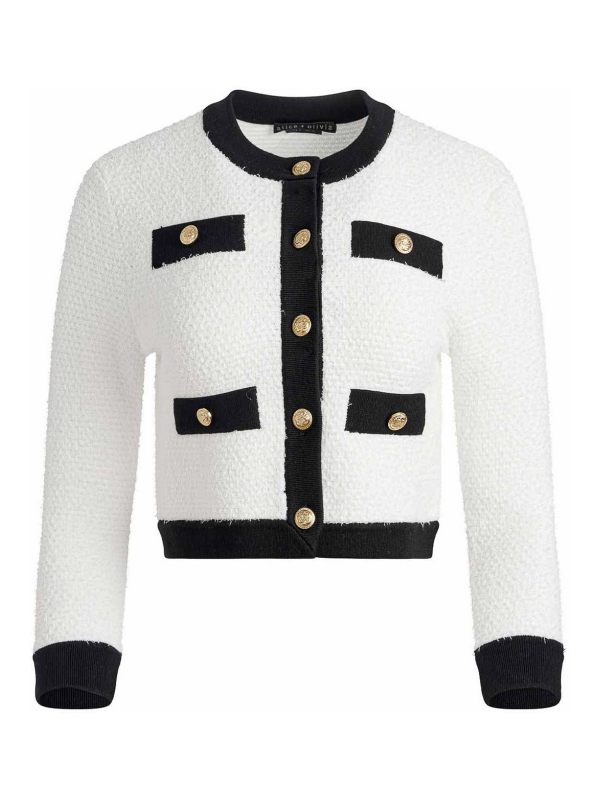 Alice+Olivia Cardigan - Blanc