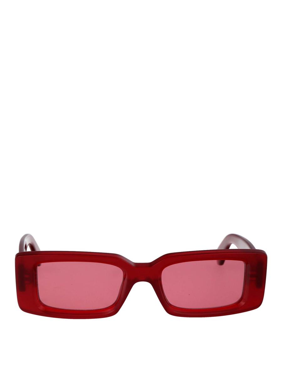 Off-White Lunettes De Soleil - Bordeaux
