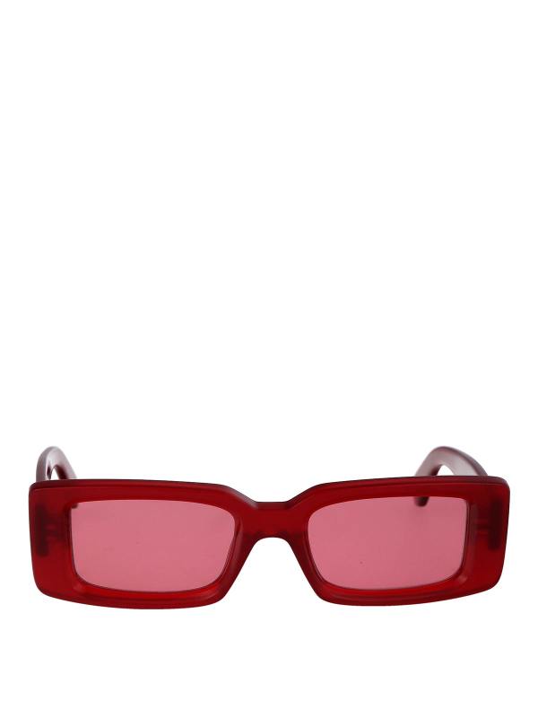 Off-White Lunettes De Soleil - Bordeaux