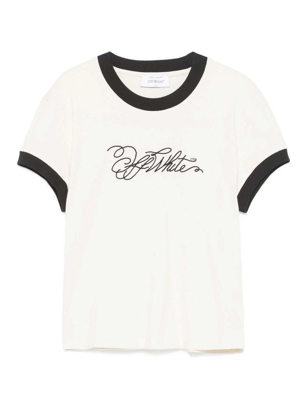 Off-White T-Shirt - Blanc