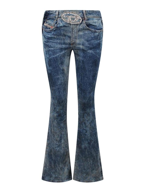 Diesel Jean Évasé - Bleu