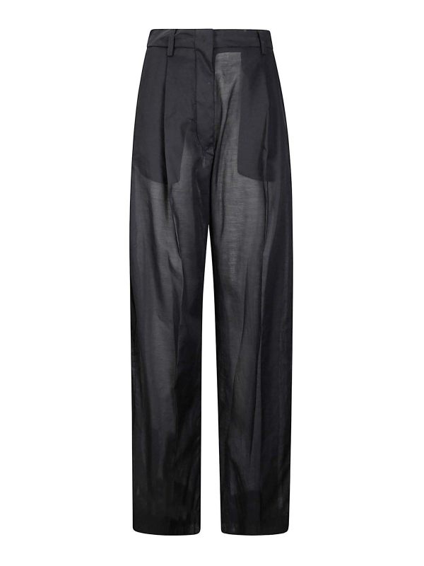 Thelatest Pantalons Décontractés - Noir