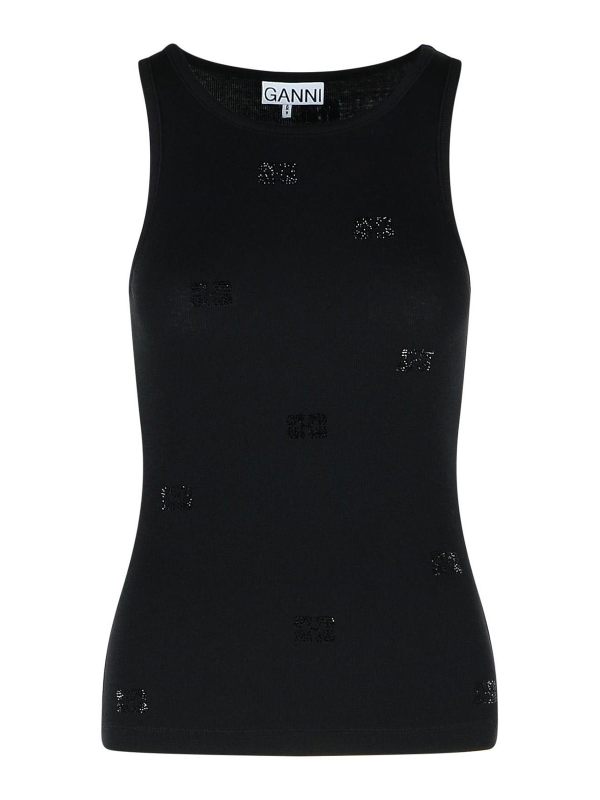 Ganni Top - Noir