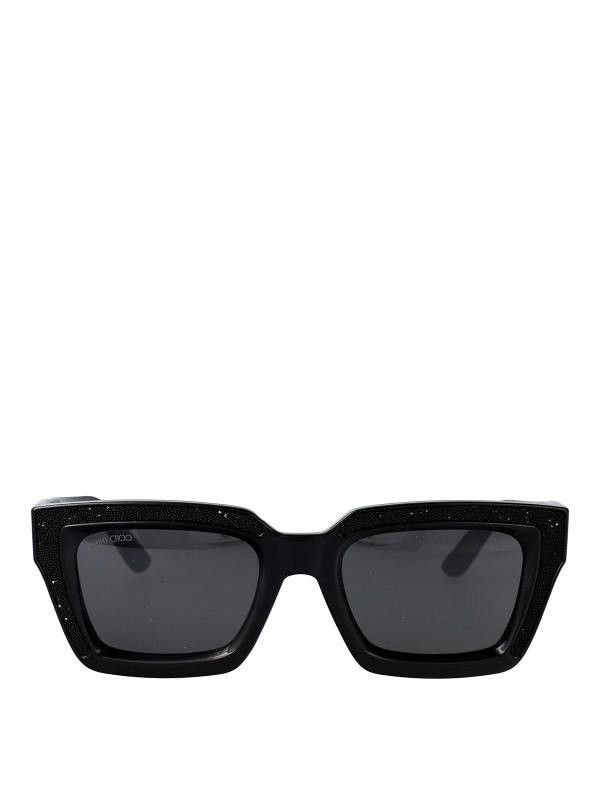 Jimmy Choo Lunettes De Soleil - Noir