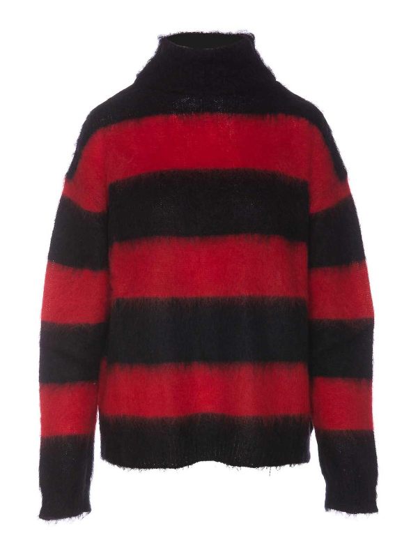 Dondup Pull Col Rond - Noir