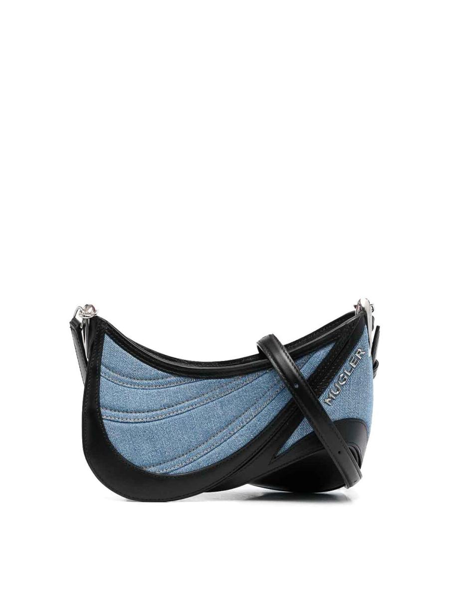 Mugler Sac Bandoulière - Denim