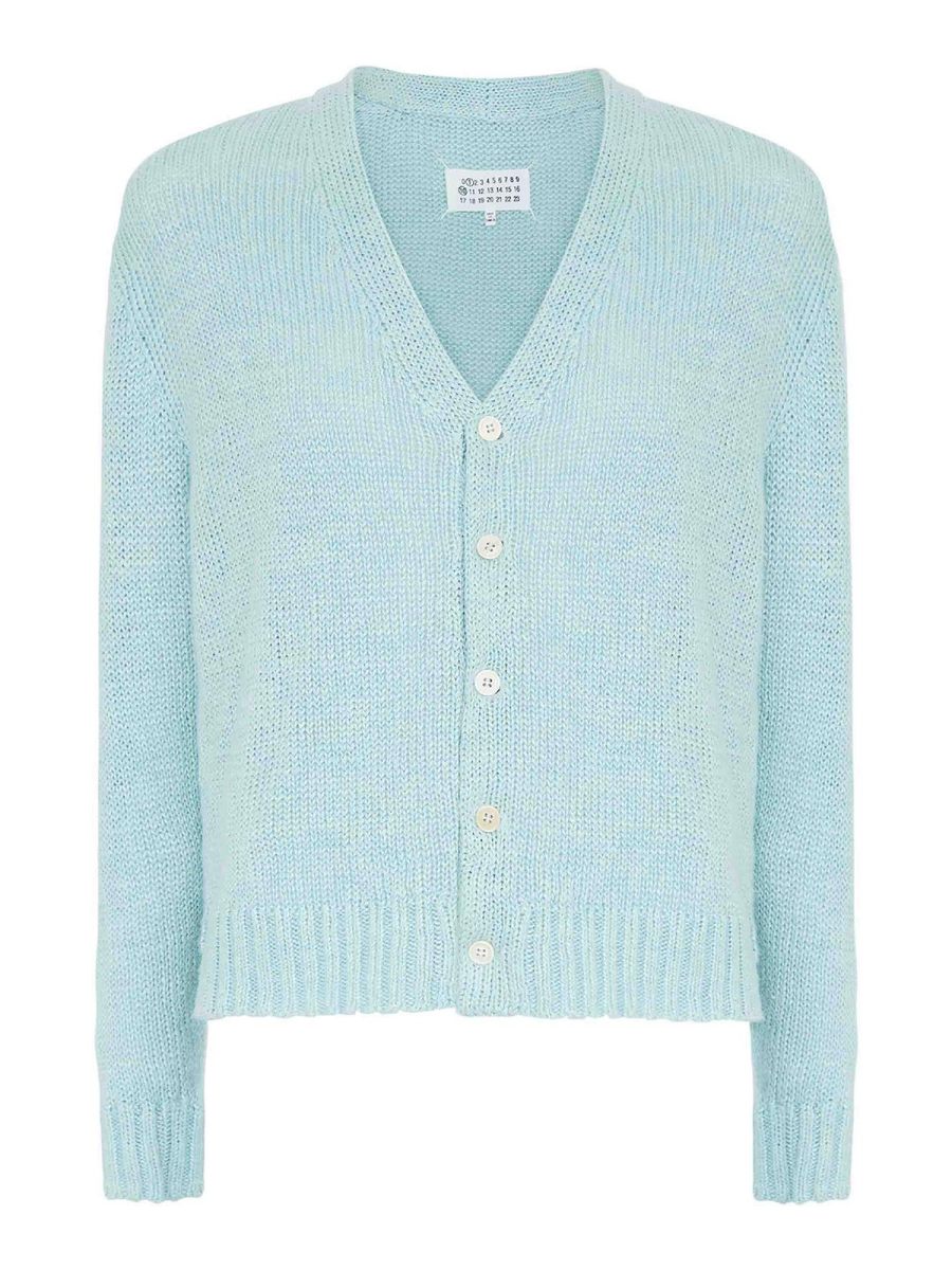 Maison Margiela Cardigan - Bleu Clair
