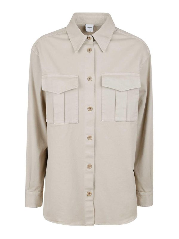 Aspesi Chemise - Gris