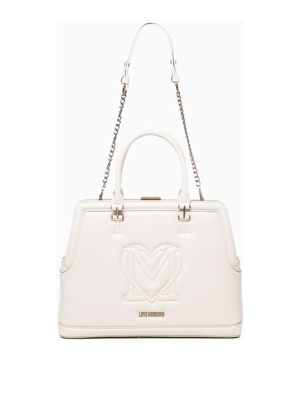 Love Moschino Sac Cabas - Blanc