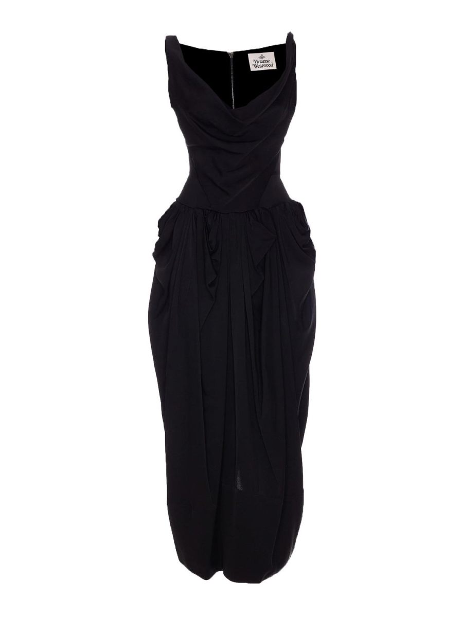 Vivienne Westwood Robe Au Genou - Noir
