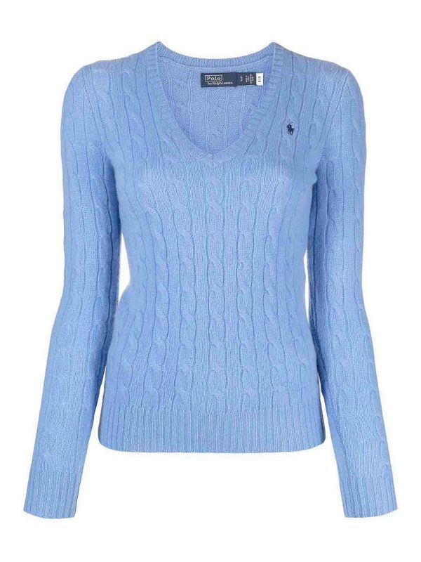 Polo Ralph Lauren Pull Col Rond - Bleu