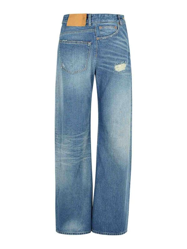 MM6 Maison Margiela Jean Bootcut - Bleu