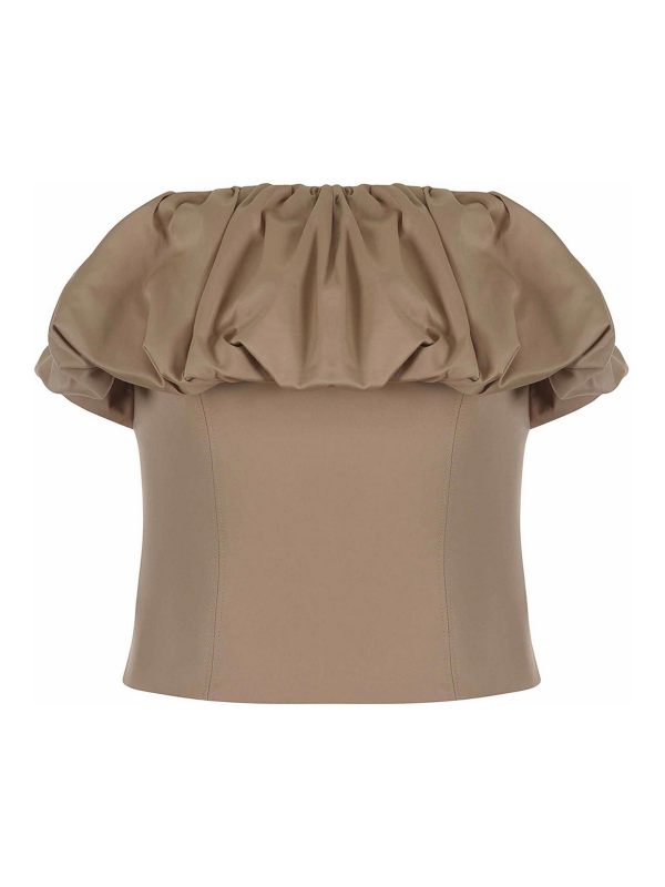 Self Portrait Top - Beige