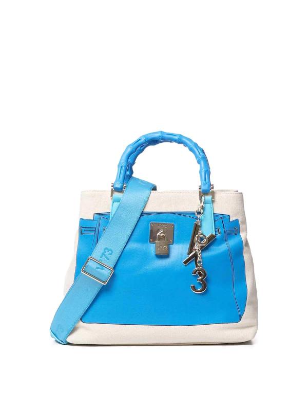 V°73 Sac Bandoulière - Bleu Clair