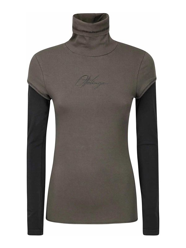 Ottolinger Pull Col Bateau - Marron