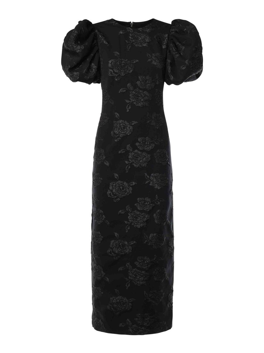 Rotate Birger Christensen Robe De Soirée - Noir