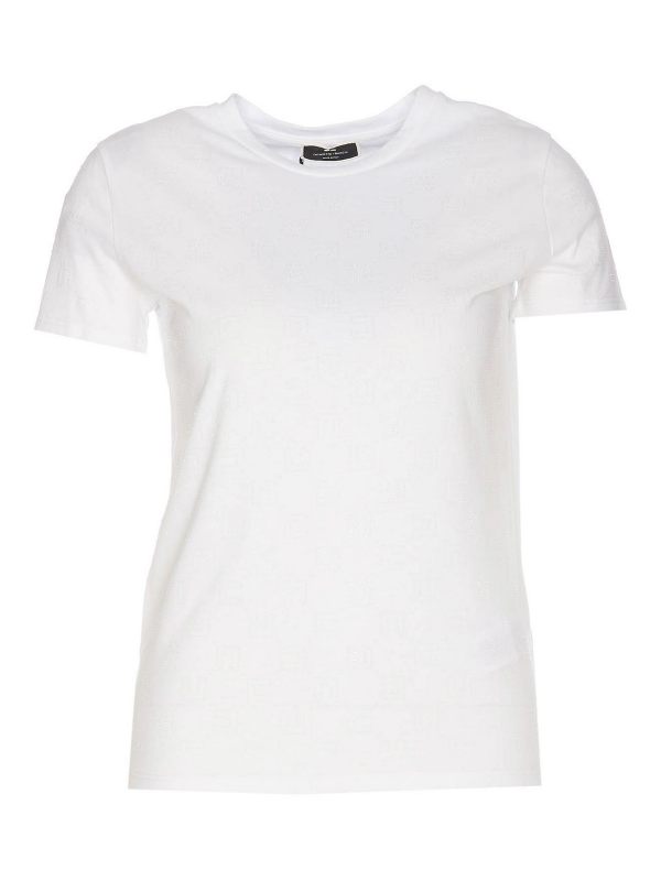 Elisabetta Franchi T-Shirt - Blanc