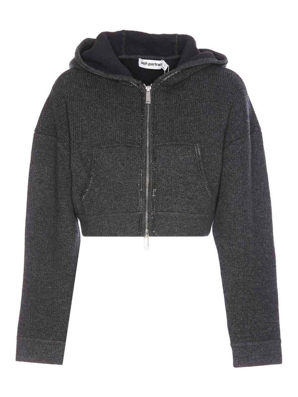 Self Portrait Sweat-Shirts - Gris