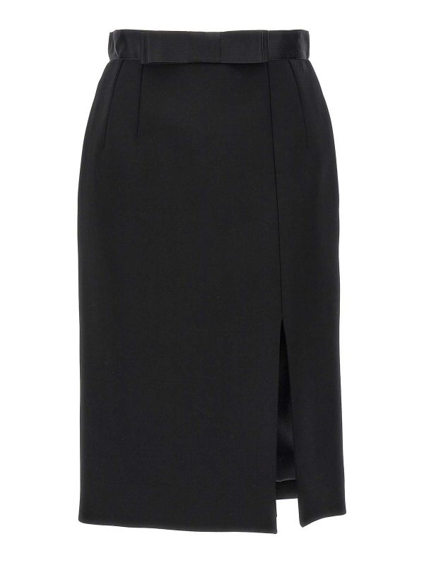 Dolce & Gabbana Jupe Midi - Noir