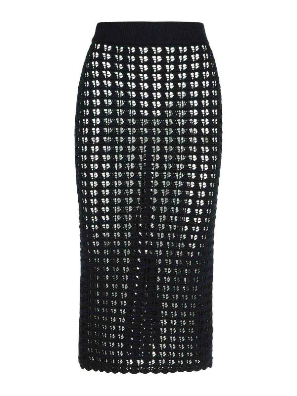 Dolce & Gabbana Jupe Midi - Noir