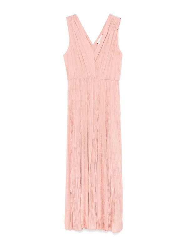 Forte Forte Robe Au Genou - Rose Clair
