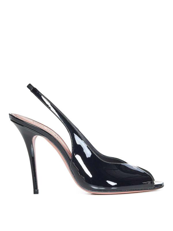 Amina Muaddi Chaussures À Talon - Noir