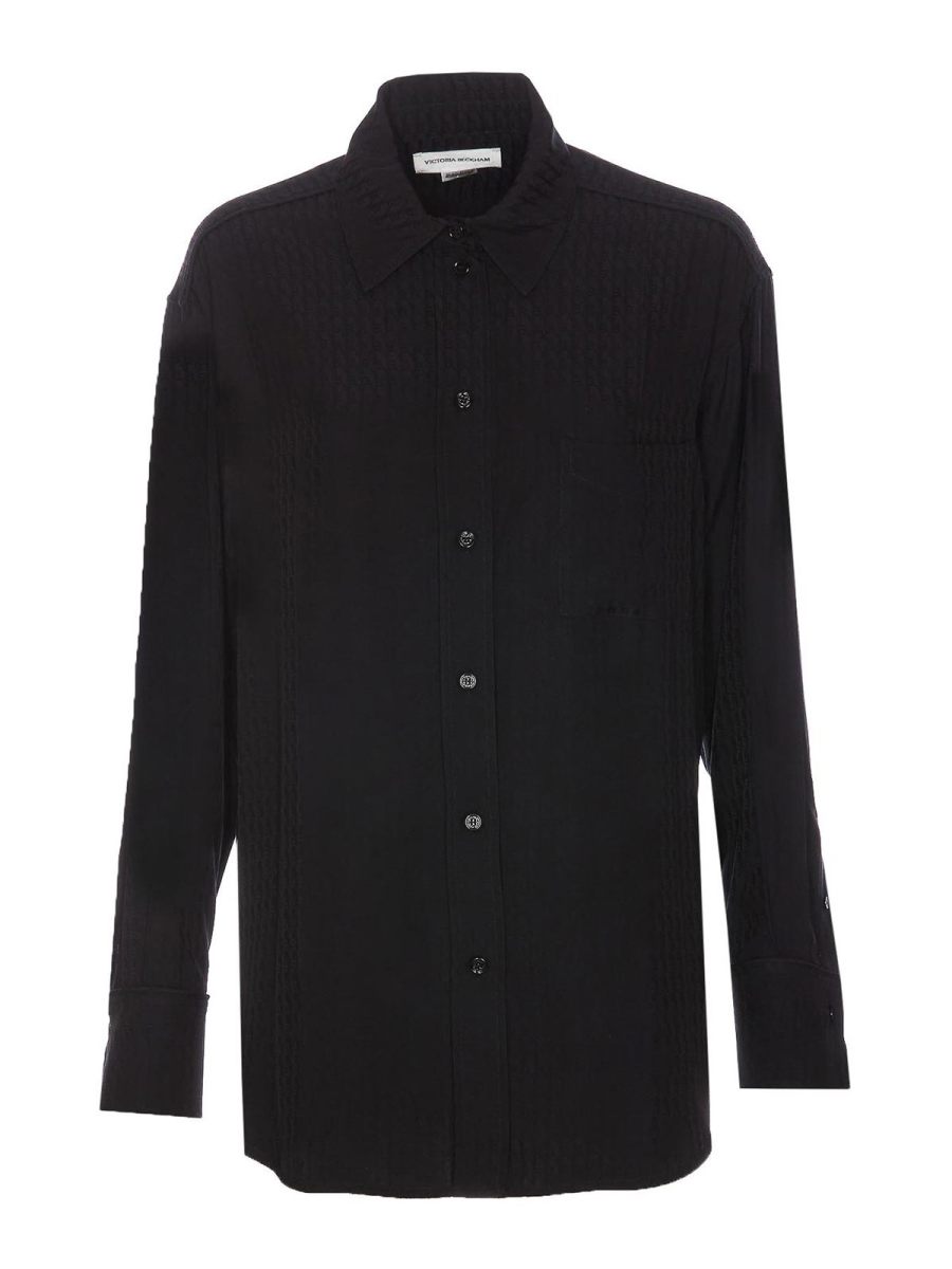 Victoria Beckham Chemise - Noir