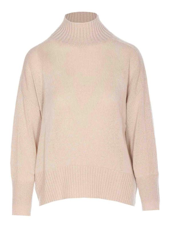 Allude Pull Col Rond - Blanc