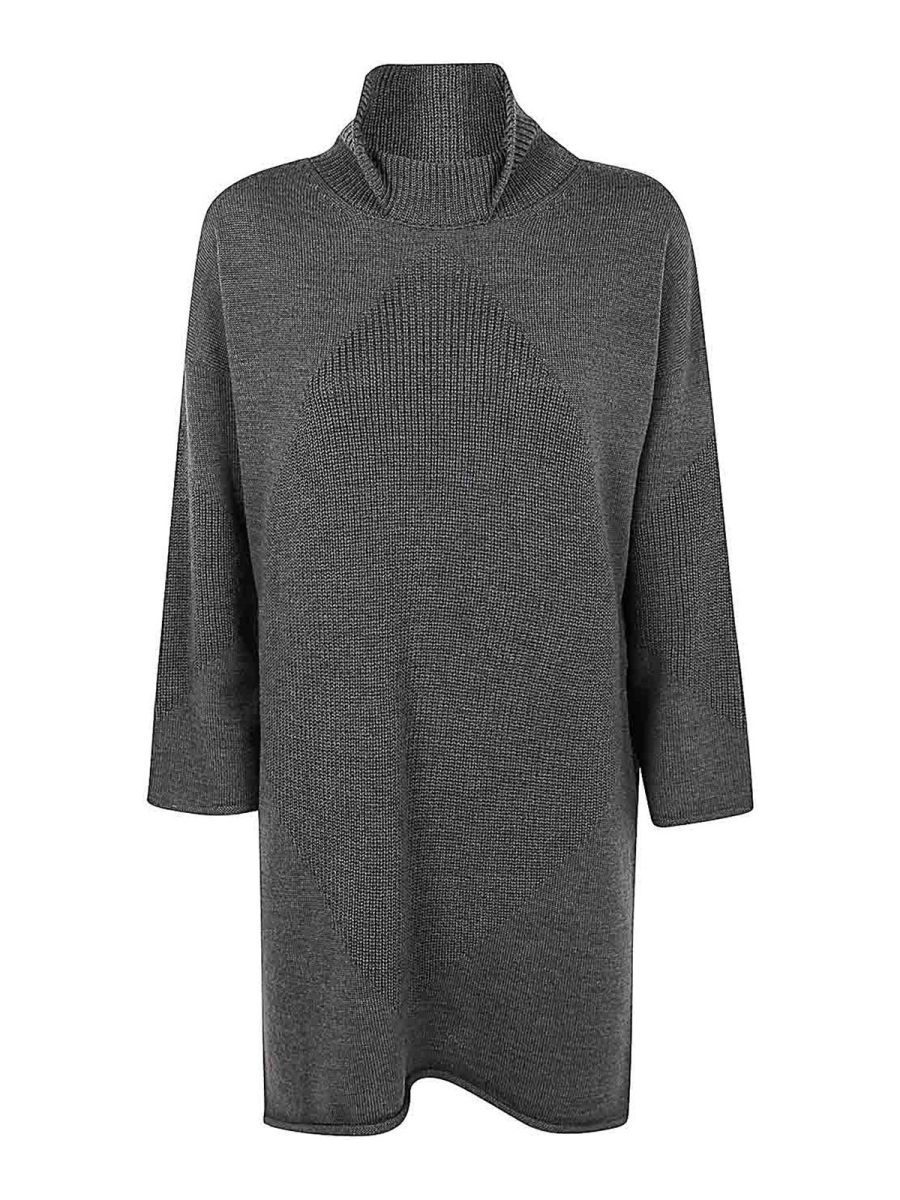PierAntonio Gaspari Pull Col Rond - Gris