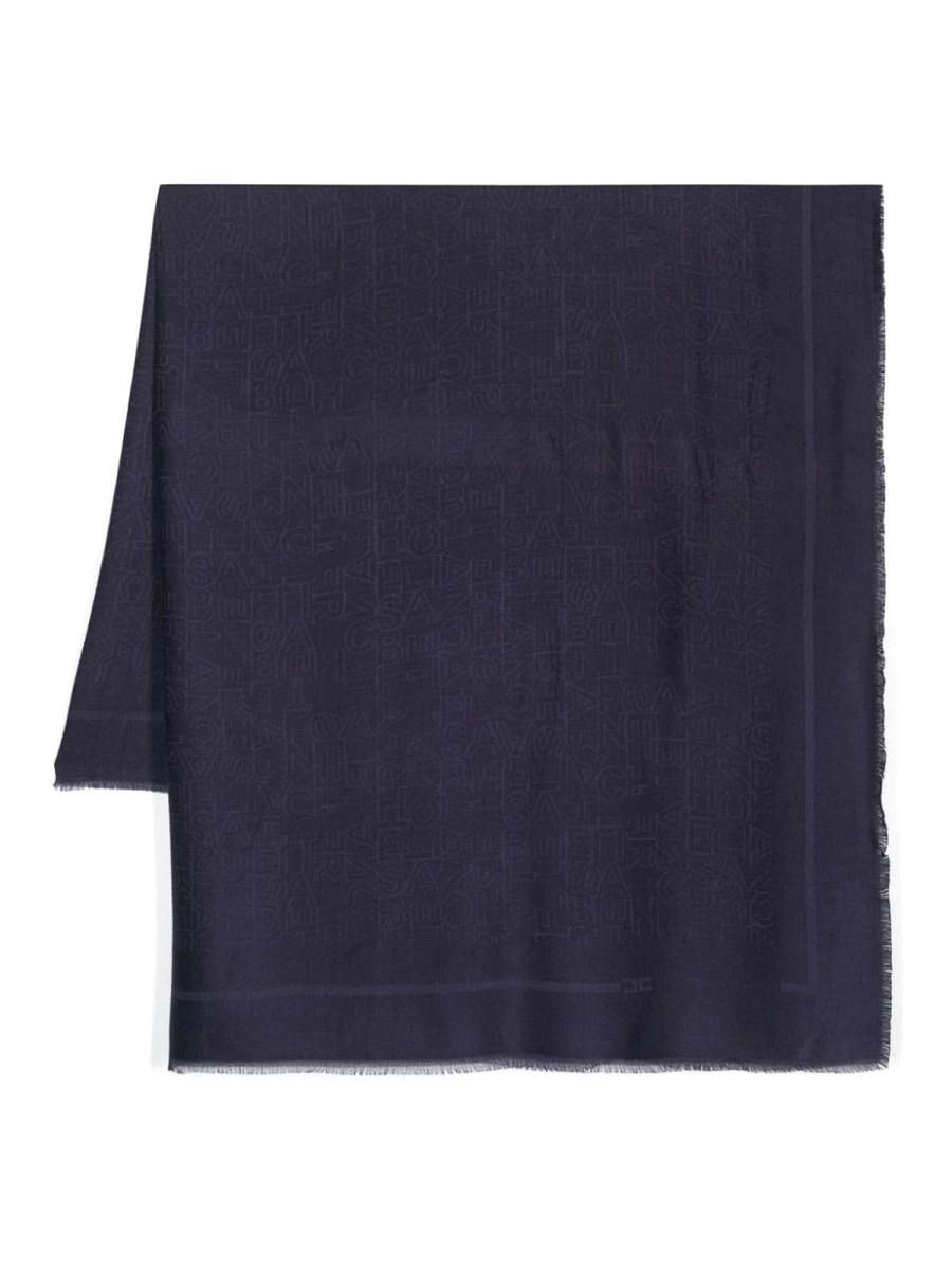Elisabetta Franchi Écharpe - Bleu