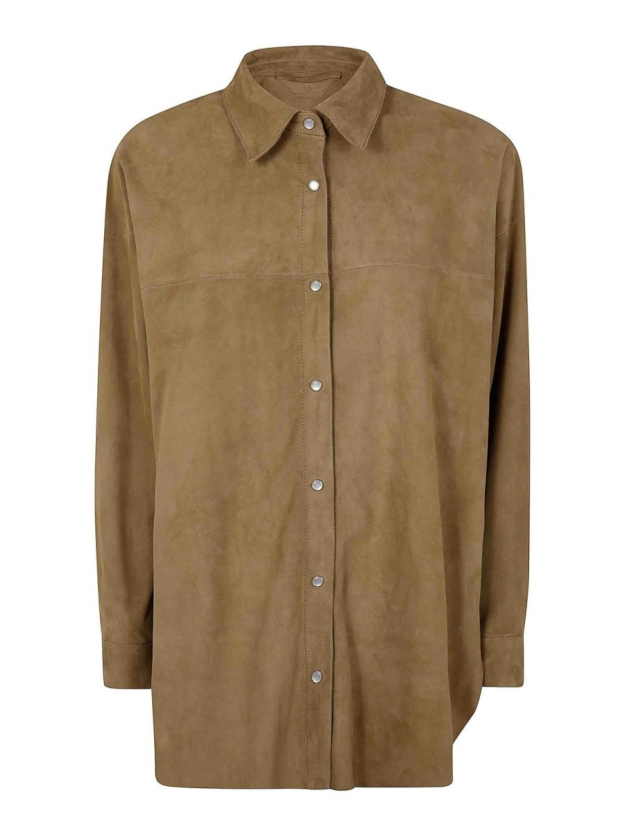 Salvatore Santoro Blouson En Cuir - Couleur Chair