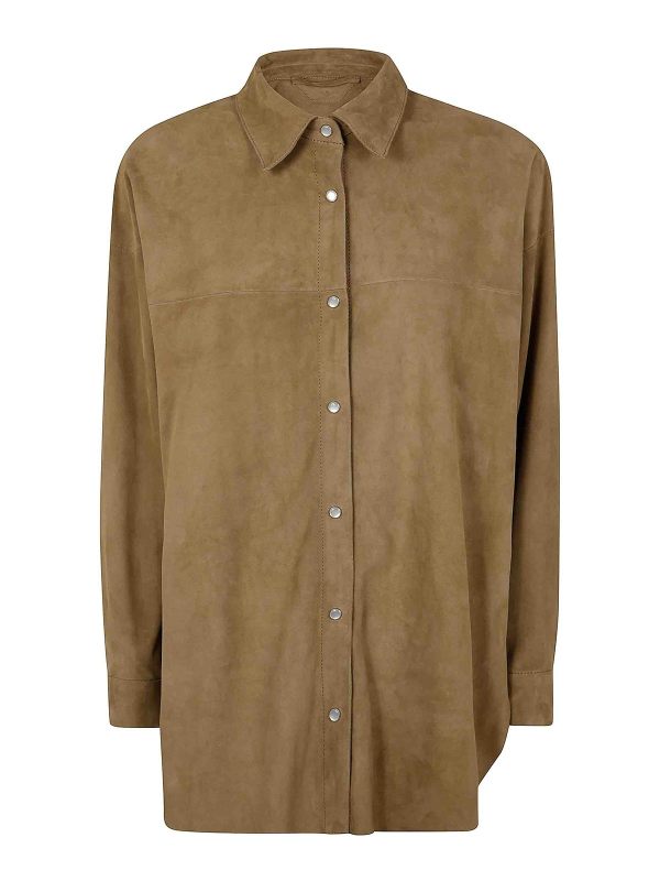 Salvatore Santoro Blouson En Cuir - Couleur Chair