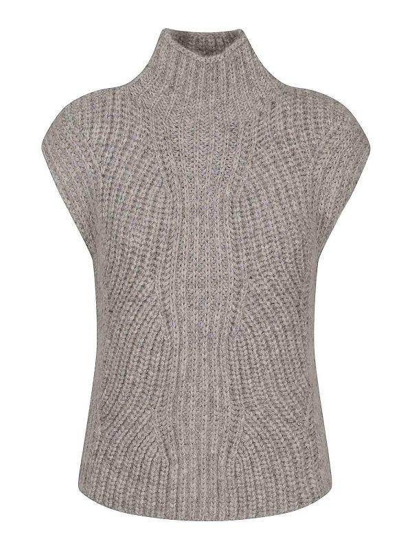 Eleventy Pull Col Bateau - Gris